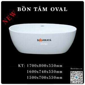 BỒN TẮM OVAL