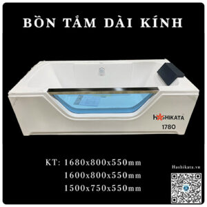 BỒN TẮM DÀI KÍNH