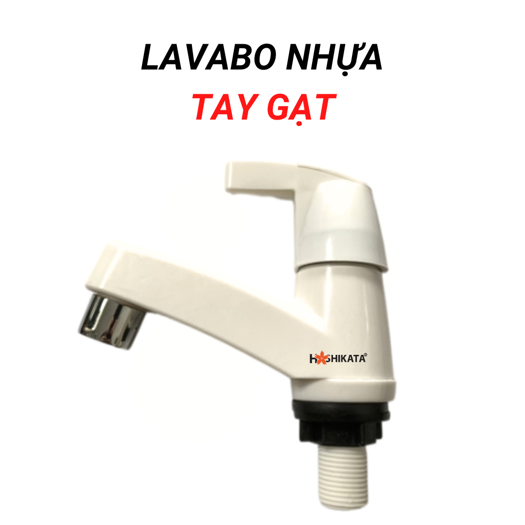 VÒI LAVABO NHỰA TAY GẠT