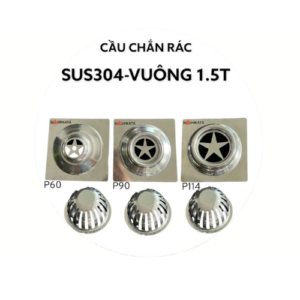 CẦU CHẮN RÁC 304  VUÔNG